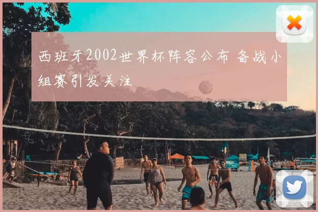 西班牙2002世界杯阵容公布 备战小组赛引发关注